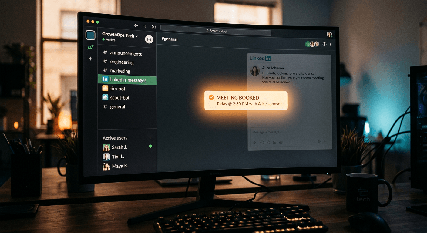 The First AI Managed Message from My Bot Tim, Just Booked a Call